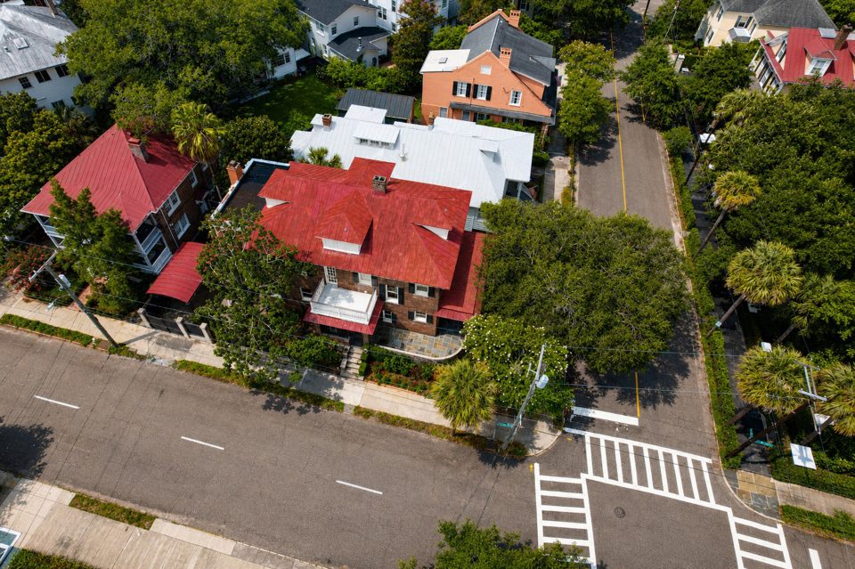 Exterior and architectural detail at 173 Tradd Street