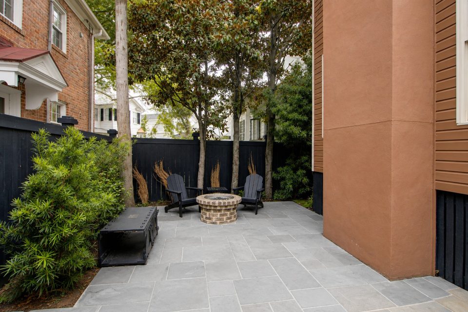 Primary bath and dressing spaces at 173 Tradd Street